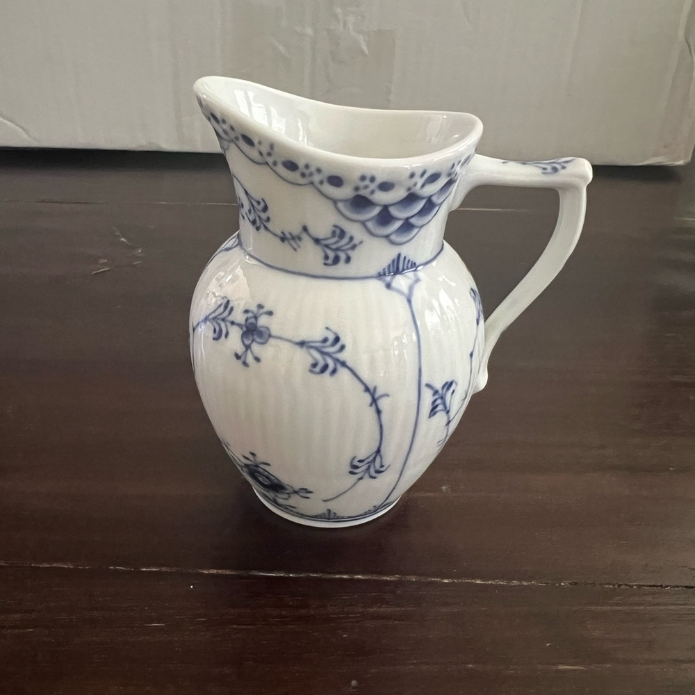Royal Copenhagen Fluted Plain Creamer